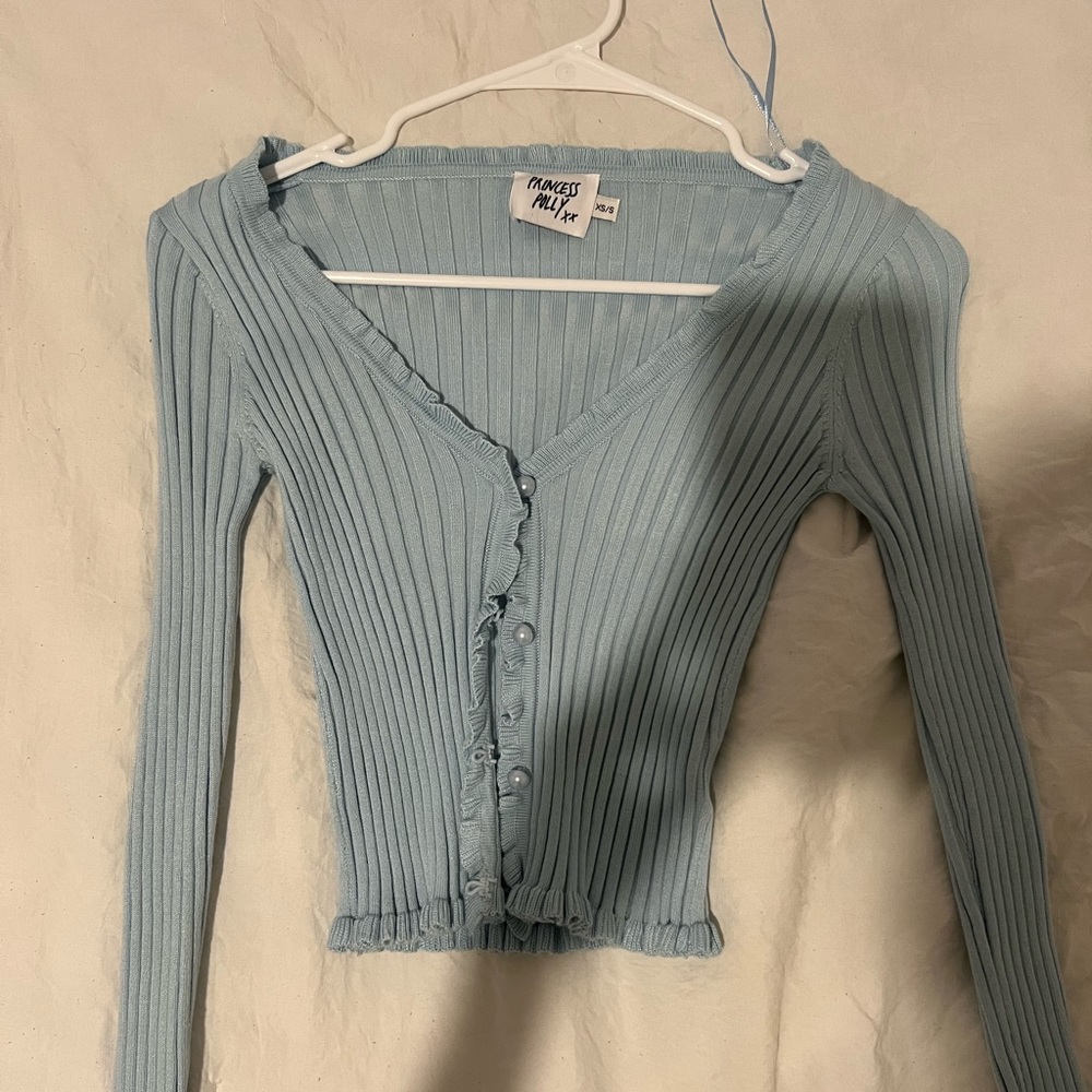 Princess Polly never worn blue long sleeve